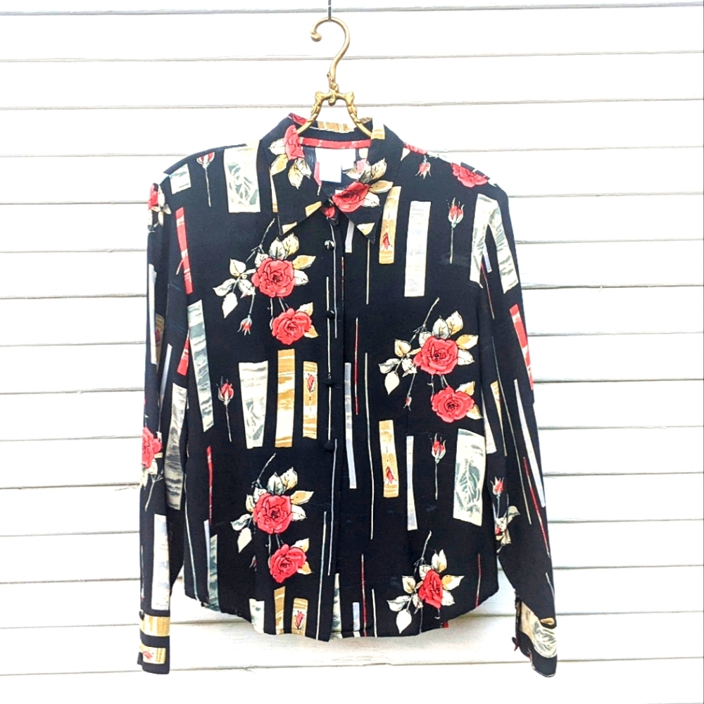 Vintage silk blouse
